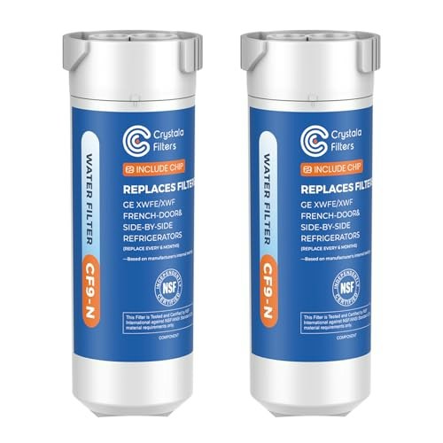 Crystala Filters XWFE Refrigerator Water Filter 2-Pack: $59.42 Crystala Filters XWFE Refrigerator Water Filter 2-Pack: $59.42
