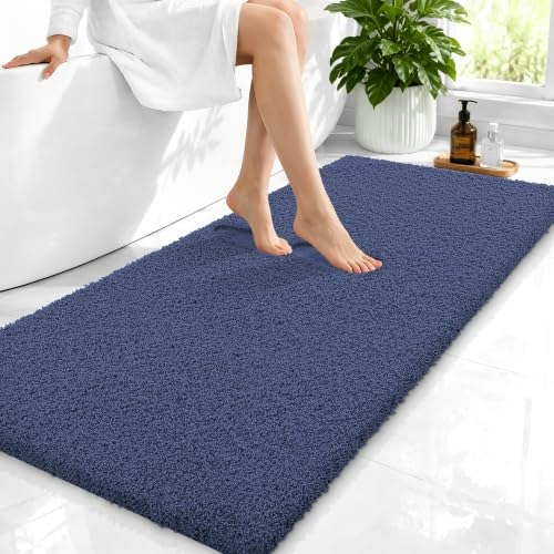 Olanly 47x24-inch Microfiber Bathroom Runner Rug: $43.98