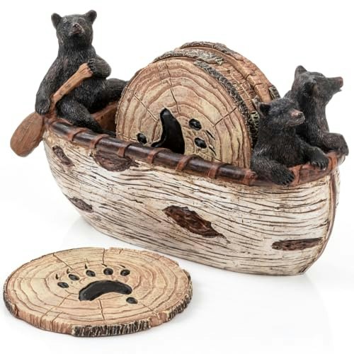 Bear Coaster 6-Piece Set: $23.79 Bear Coaster 6-Piece Set: $23.79