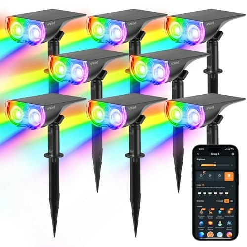 Linkind SL5C Solar Outdoor Spot Lights: $94.99
