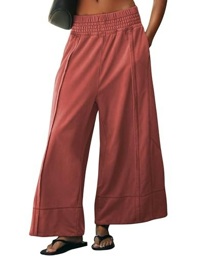 Taqcux Women's Wide Leg Cotton Sweatpants: $29.95 Taqcux Women's Wide Leg Cotton Sweatpants: $29.95
