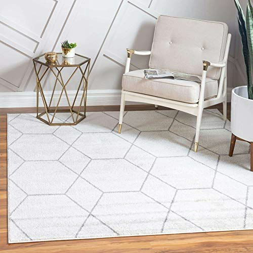 Unique Loom Trellis Frieze Collection 7'10" Square Area Rug: $78 Unique Loom Trellis Frieze Collection 7'10" Square Area Rug: $78