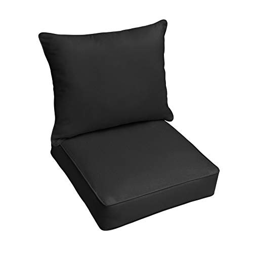Sorra Home 25" x 25" x 5" Sunbrella Deep Seating Cushion Set: $117.21