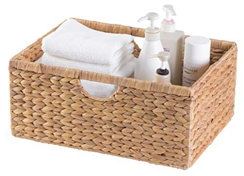 Foldable Natural Water Hyacinth Storage Bin: $37.28