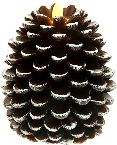Pavilion Gift Company 5-Inch Pinecone LED Wax Candle: $29.95 Pavilion Gift Company 5-Inch Pinecone LED Wax Candle: $29.95