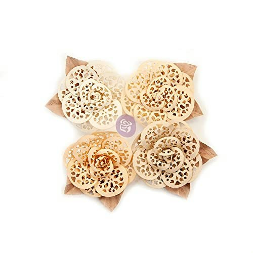 Prima Marketing Pretty Pale Paper Flowers 4-Pack: $8.60 Prima Marketing Pretty Pale Paper Flowers 4-Pack: $8.60