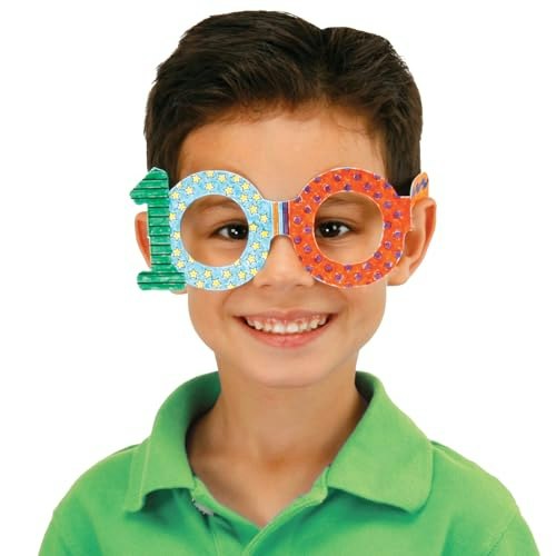 Ready-to-Decorate 100th Day Glasses: $13.75