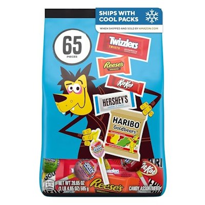 Hershey's Assorted Halloween Candy 20.65-oz. Bag for $20 + free shipping w/ Prime