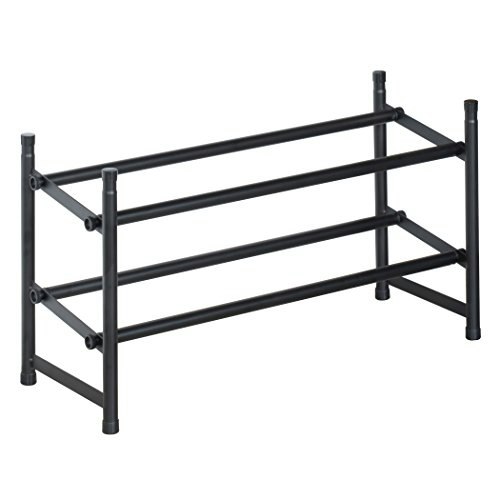 Richards 2-Tier Telescoping Stackable Shoe Rack: $19.98