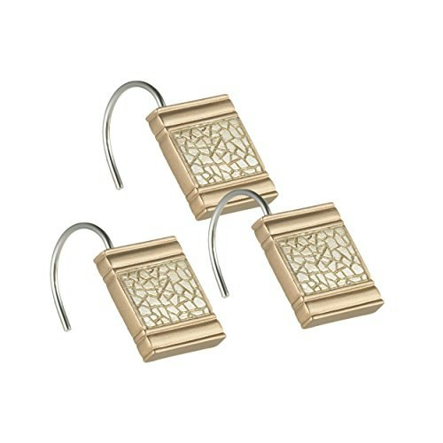 Popular Bath Champagne Sinatra Shower Curtain Hooks: $10.84 Popular Bath Champagne Sinatra Shower Curtain Hooks: $10.84