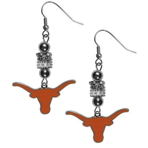 Texas Longhorns Euro Bead Earrings: $10.02