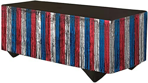 Forum Novelties 144" x 29" Tinsel Fringe Table Skirt: $6.12 Forum Novelties 144" x 29" Tinsel Fringe Table Skirt: $6.12