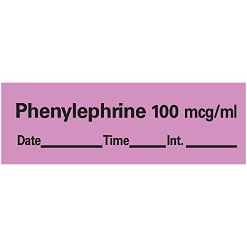 PDC Healthcare Phenylephrine 100mcg/mL Anesthesia Tape: $7.87 PDC Healthcare Phenylephrine 100mcg/mL Anesthesia Tape: $7.87