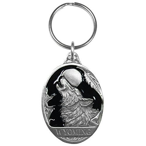 Siskiyou Automotive Wyoming Wolf Metal Key Chain: $5.99 Siskiyou Automotive Wyoming Wolf Metal Key Chain: $5.99