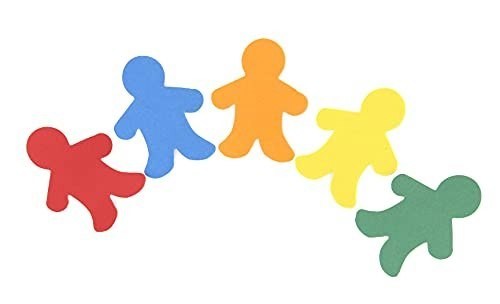 Hygloss 2-Inch Paper People Cut-Outs 100-Pack: $7.06