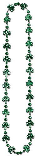 Beistle 33-Inch Shamrock Bead Necklace: $5.15