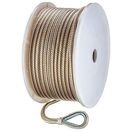 Seachoice 1/2-inch x 200-foot Double-Braid Nylon Boat Anchor Line: $113.95 Seachoice 1/2-inch x 200-foot Double-Braid Nylon Boat Anchor Line: $113.95