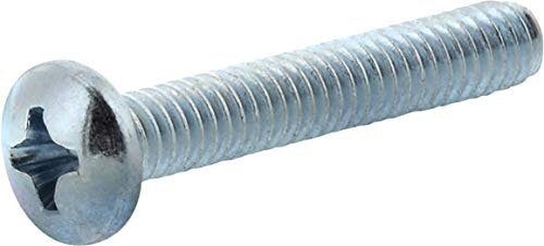 Hillman M6-1.00 x 25mm Zinc Pan Head Phillips Machine Screw: $15.54 Hillman M6-1.00 x 25mm Zinc Pan Head Phillips Machine Screw: $15.54
