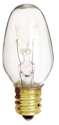 Satco 7-Watt Candelabra Base Night Light Bulb 4-Pack: $6.35 Satco 7-Watt Candelabra Base Night Light Bulb 4-Pack: $6.35