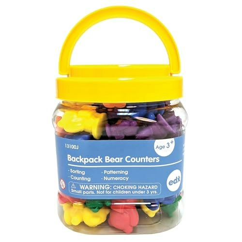 Edxeducation Backpack Bear Counters 96-Piece Set: $24.47 Edxeducation Backpack Bear Counters 96-Piece Set: $24.47
