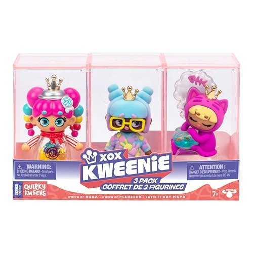 Quirky Kweens 4-Inch Premium Figurine 3-Pack: $17.69 Quirky Kweens 4-Inch Premium Figurine 3-Pack: $17.69