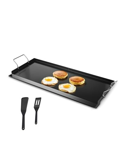Vevor 32x14-inch Carbon Steel Flat Top Griddle: $51.13 Vevor 32x14-inch Carbon Steel Flat Top Griddle: $51.13