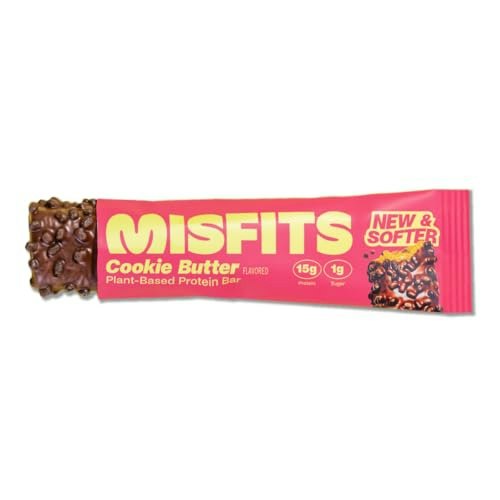 Misfits Cookie Butter Plant-Based Protein Bar: $2.49 Misfits Cookie Butter Plant-Based Protein Bar: $2.49