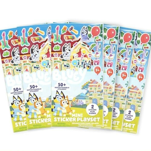 Bluey Mini Sticker Playset 6-Pack: $9.13 Bluey Mini Sticker Playset 6-Pack: $9.13