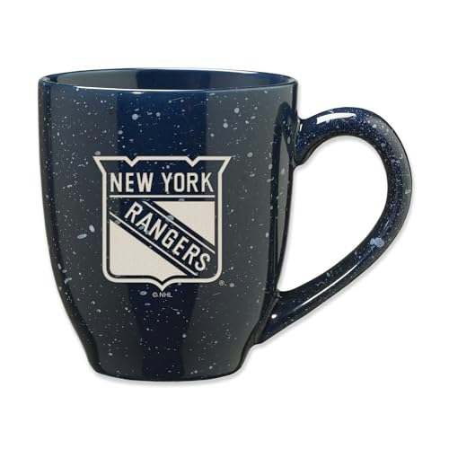 New York Rangers 16-oz. Speckled Ceramic Coffee Mug: $17.88