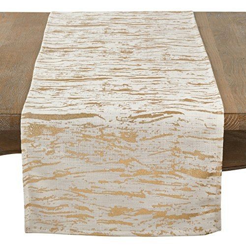 Saro Lifestyle Loretta 16" x 90" Cotton Table Runner: $27.99 Saro Lifestyle Loretta 16" x 90" Cotton Table Runner: $27.99