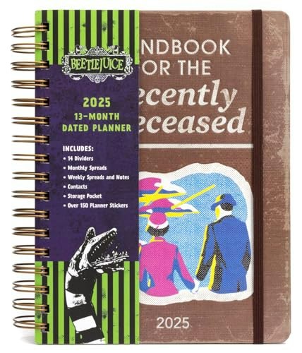 2025 Beetlejuice Weekly Planner: $15.25 2025 Beetlejuice Weekly Planner: $15.25