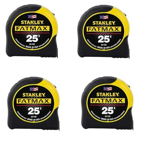 Stanley Fatmax 25-Foot Tape Measure 4-Pack: $84.99