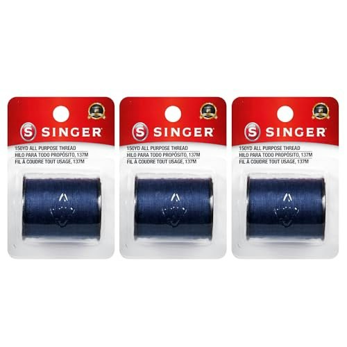 Singer All-Purpose Polyester Thread 3-Pack: $10.99