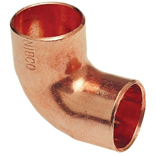 NIBCO 1-Inch Copper 90-Degree Elbow: $7.67