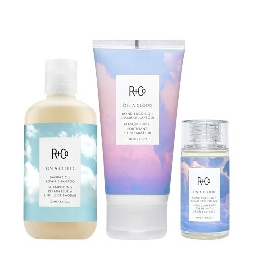 R+Co On A Cloud Shampoo, Masque, and Bond Building Repair Styling Oil Bundle: $94.43
