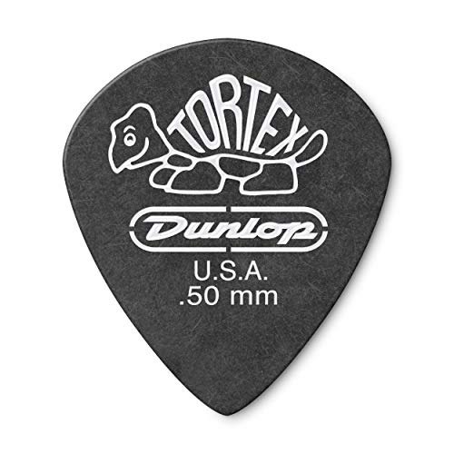 Jim Dunlop 0.50mm Tortex Pitch Black Jazz III Picks 72-Pack: $14.90