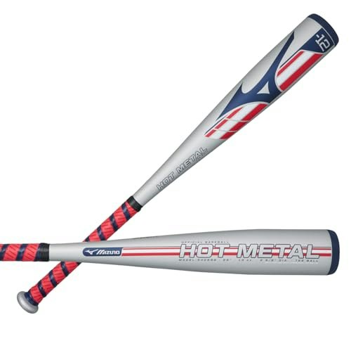 Mizuno Hot Metal -12 Big Barrel USA Tee Ball Bat 24-Inch: $49.99 Mizuno Hot Metal -12 Big Barrel USA Tee Ball Bat 24-Inch: $49.99
