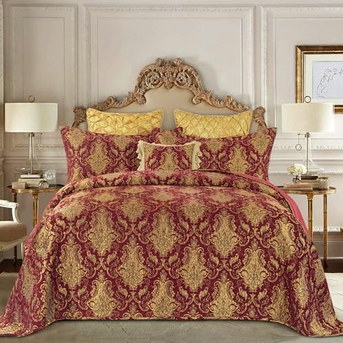 Loom and Mill 3-Piece Classic Damask Queen Quilt Set: $156.69 Loom and Mill 3-Piece Classic Damask Queen Quilt Set: $156.69