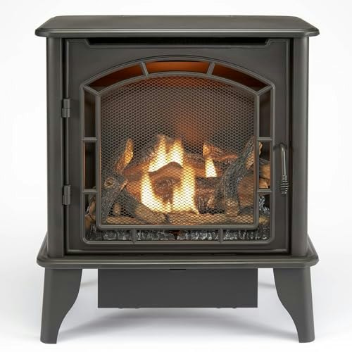 Bluegrass Living Panorama 23,000 BTU Dual Fuel Vent Free 3-Sided Gas Stove: $662.62 Bluegrass Living Panorama 23,000 BTU Dual Fuel Vent Free 3-Sided Gas Stove: $662.62