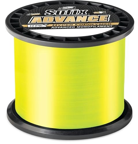 Advance 8lb 1,200-Yard Monofilament Fishing Line: $29.82 Advance 8lb 1,200-Yard Monofilament Fishing Line: $29.82