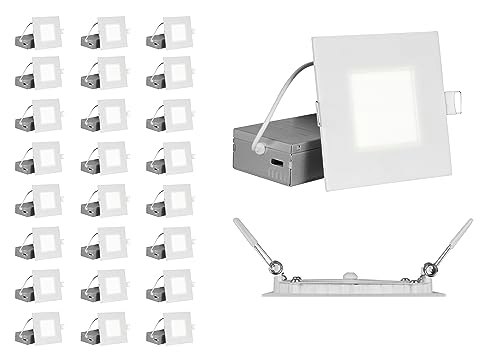 Nicor Lighting 4-Inch Square Remodel LED Downlight Kit 24-Pack: $56.09 Nicor Lighting 4-Inch Square Remodel LED Downlight Kit 24-Pack: $56.09