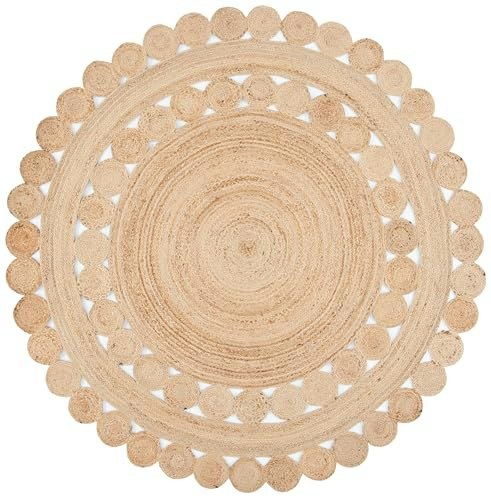 Safavieh Natural Fiber 9-Foot Round Jute Area Rug: $214.51