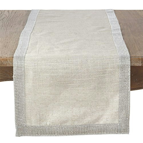 Saro Lifestyle 16"x54" Linen Blend Studded Table Runner: $24.05 Saro Lifestyle 16"x54" Linen Blend Studded Table Runner: $24.05
