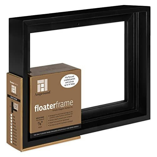 Ampersand 9x12-Inch Bold Floater Frame for Wood Panels: $50.93 Ampersand 9x12-Inch Bold Floater Frame for Wood Panels: $50.93
