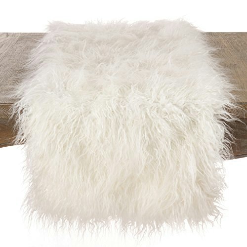 Saro Lifestyle 16"x108" Faux Mongolian Fur Runner: $31.99 Saro Lifestyle 16"x108" Faux Mongolian Fur Runner: $31.99