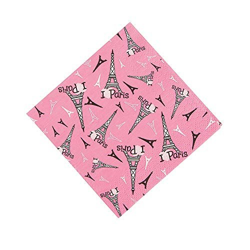 Fun Express Perfectly Paris Beverage Napkins 16-Pack: $9.01 Fun Express Perfectly Paris Beverage Napkins 16-Pack: $9.01