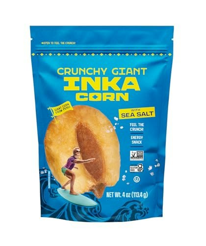 Inka Original Roasted Giant Corn 4-oz. Bag: $6.81 Inka Original Roasted Giant Corn 4-oz. Bag: $6.81
