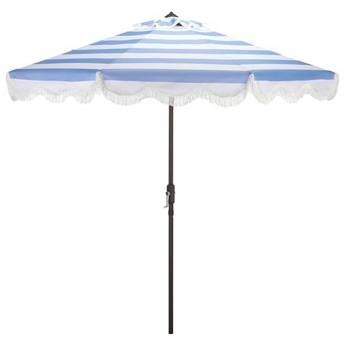Safavieh 9-Foot Lucerna Crank Patio Umbrella: $179.75 Safavieh 9-Foot Lucerna Crank Patio Umbrella: $179.75