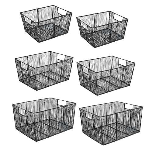 Happimess Sutton Nesting Steel Storage Baskets 6-Piece Set: $86.79 Happimess Sutton Nesting Steel Storage Baskets 6-Piece Set: $86.79