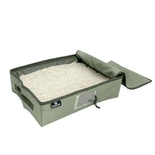SportPet Designs Portable Collapsible Travel Litter Box: $13.47